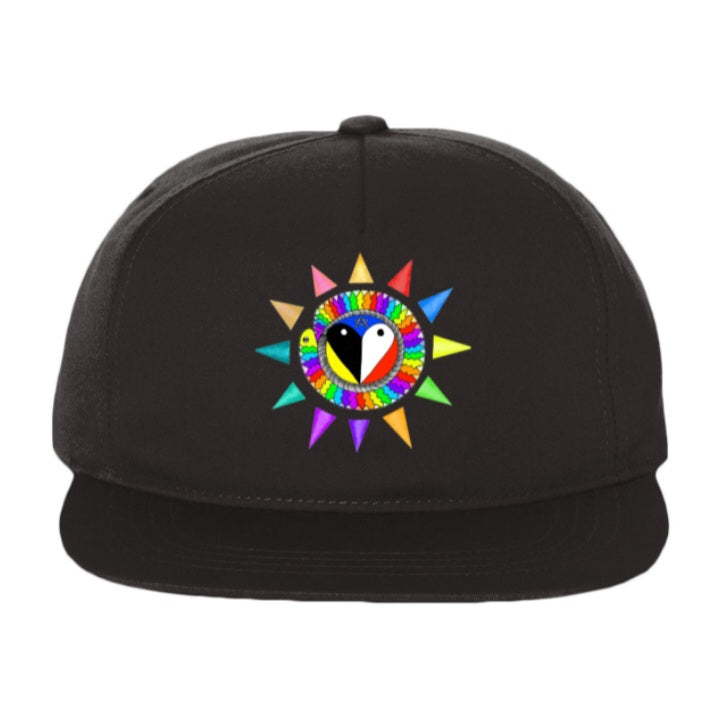 Rainbow Uroboros Cap