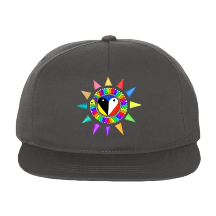 Rainbow Uroboros Cap