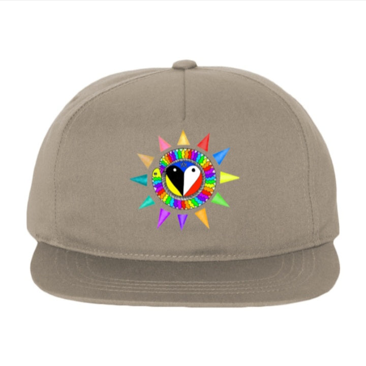 Rainbow Uroboros Cap