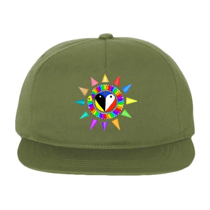 Rainbow Uroboros Cap